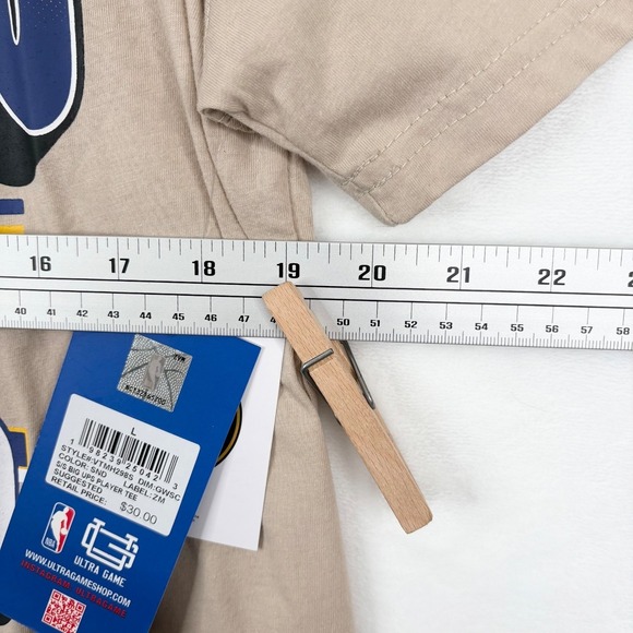 Golden State Warriors Curry #30 NBA Basketball Men's Ultra Game T-Shirt Large - Picture 7 of 12